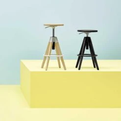 Shop Decor -Shop Decor pedrali arki stool arkw6 stool in ash wood with footrest buy now on shopdecor 2