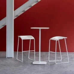 Shop Decor -Shop Decor pedrali arod 510 steel stool with seat h 76 cm buy now on shopdecor 2