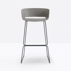 Pedrali Babila 2748 Stool With Seat H.74.5 Cm.